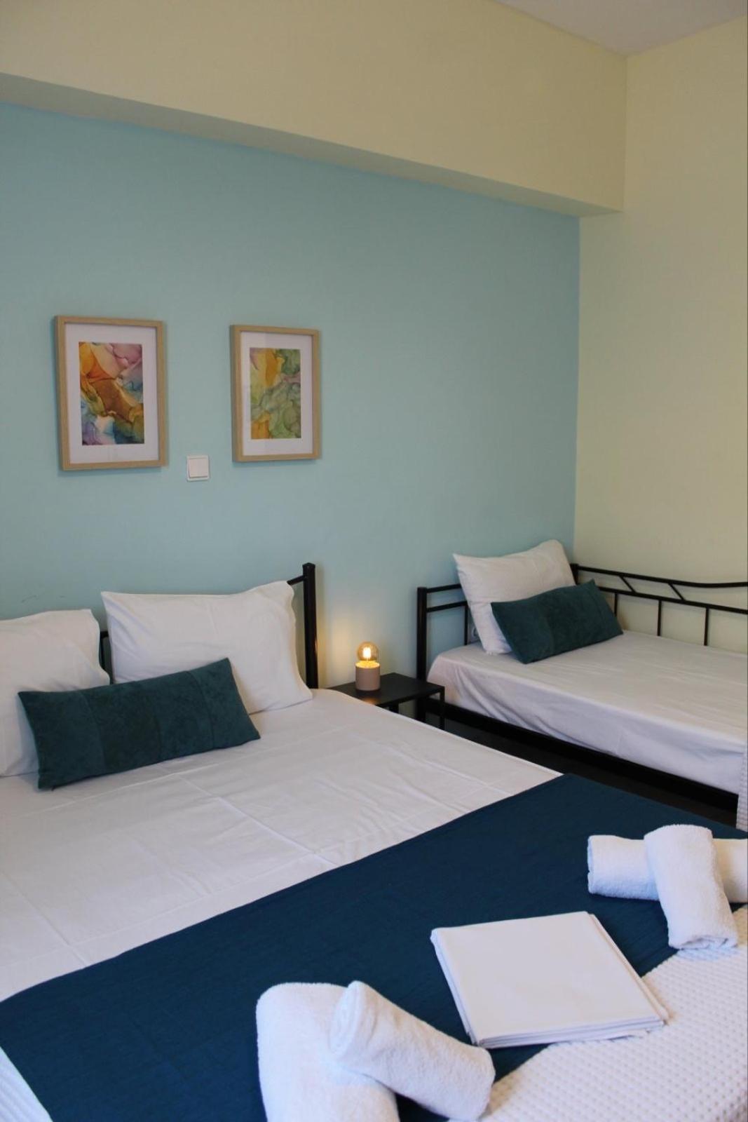 Analev Apartment Néa Péramos Bagian luar foto